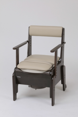 パナソニック 家具調 ポータブル トイレ 座楽 コンパクト ソフト便座