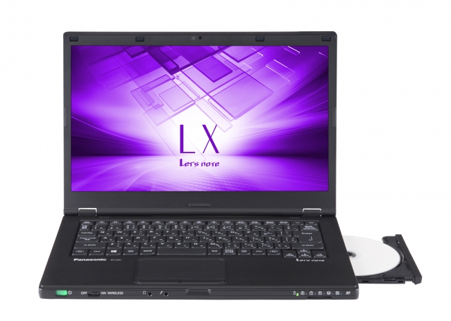 モバイルパソコン「レッツノート」LX6（ブルーレイディスクドライブ搭載：ブラック）
