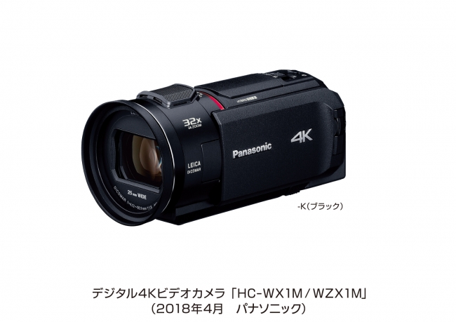 デジタル4Kビデオカメラ「HC-WX1M／HC-WZX1M」