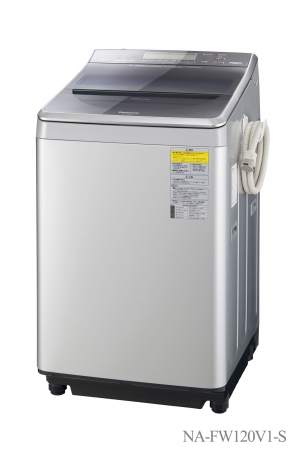 パナソニック 縦型洗濯乾燥機「NA-FW120V1-S」（シルバー）