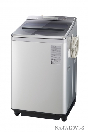 パナソニック 全自動洗濯機「NA-FA120V1-S」（シルバー）