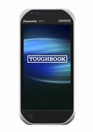 頑丈ハンドヘルド「TOUGHBOOK」FZ-T1（正面）