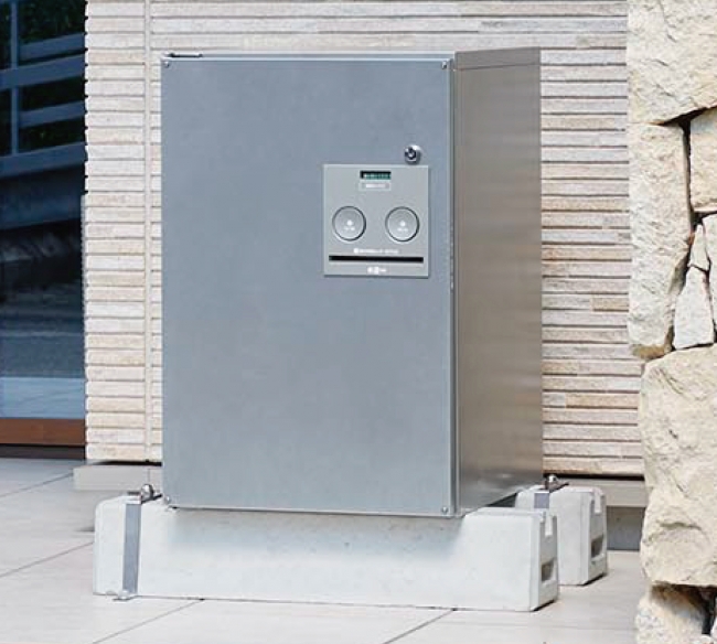 戸建住宅用宅配ボックスCOMBO（コンボ）設置イメージ