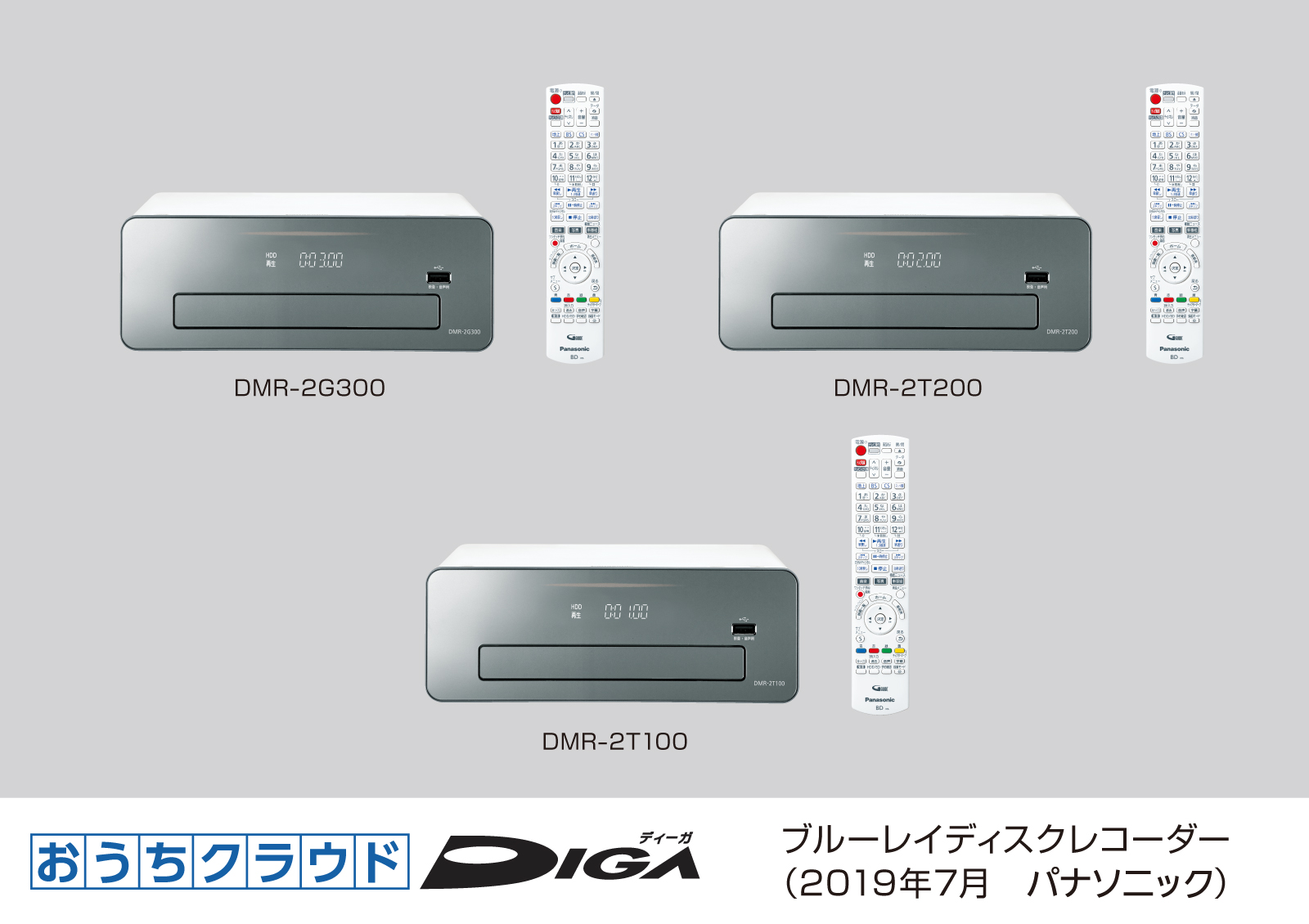 Panasonic DMR-2T200 おうちクラウドDIGA(ディーガ) 新品