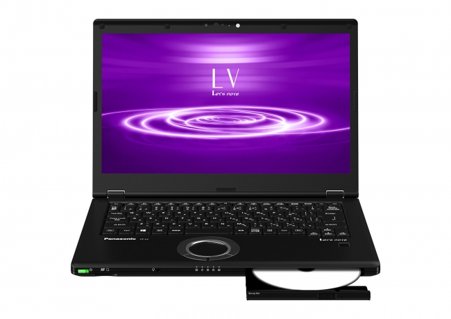 モバイルパソコン「レッツノート」LV8 ブラック ブルーレイディスク搭載