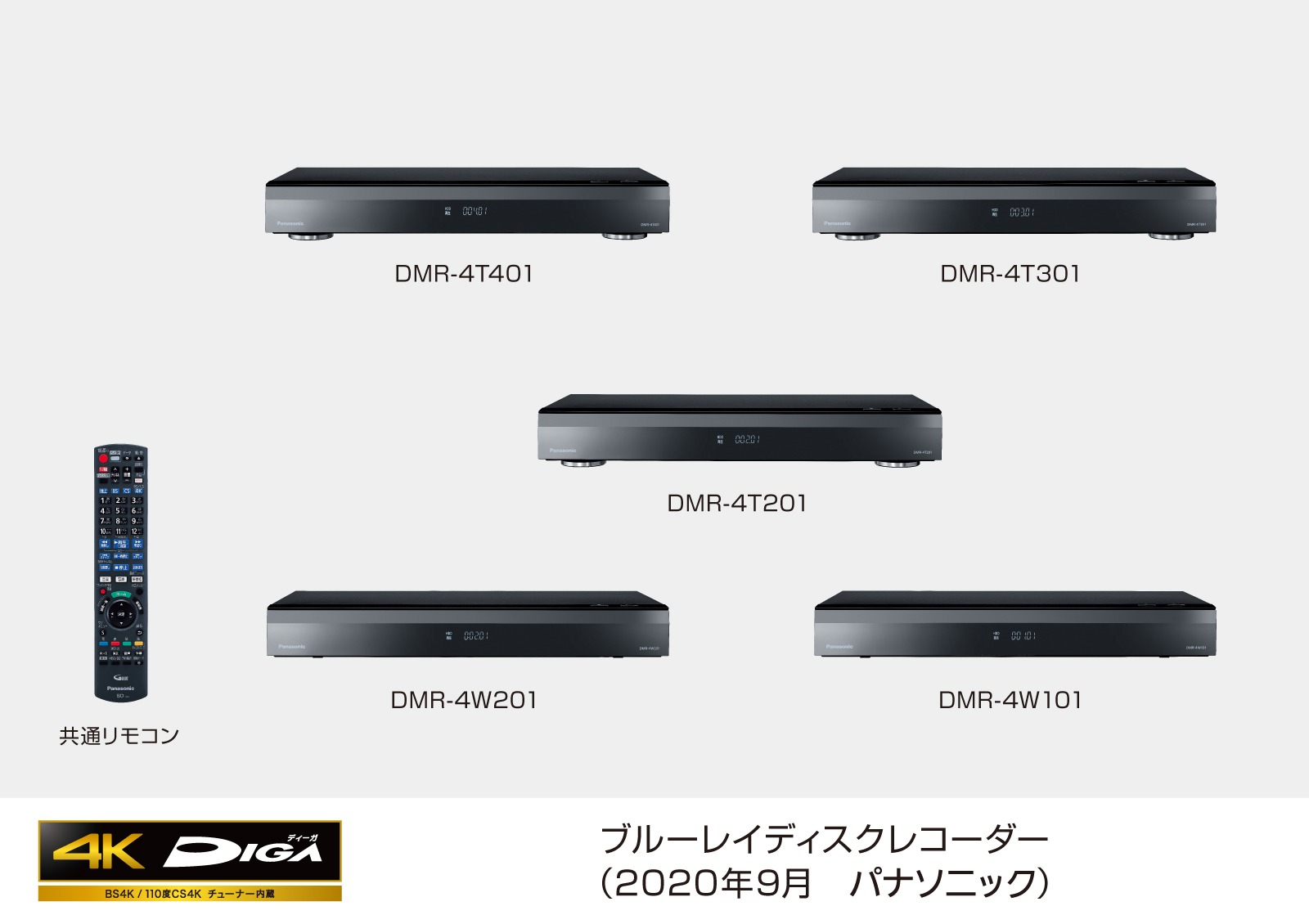 Panasonic DMR-BRW2060 ブルーレイレコーダー どこでもディーガ - 映像プレーヤー、レコーダー