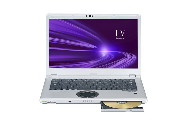 モバイルパソコン「レッツノート」LV ブラック＆シルバー DVD