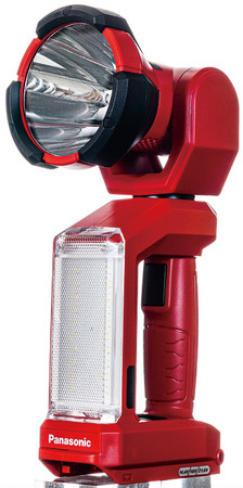 「工事用 充電LEDスポットワイドライト」EZ37C6X-R
