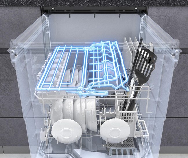 ビルトイン食器洗い乾燥機「9シリーズ」ムービングラックプラス