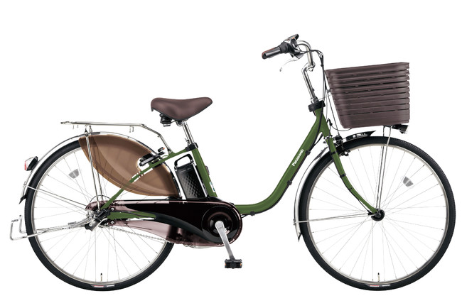 電動アシスト自転車「ビビ・DX」マットカーキグリーン：G3(GC2)