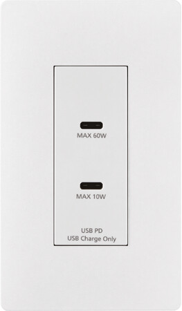 USB Type-C(TM)2ポート搭載 埋込 充電用 USBコンセントを発売 - 産経