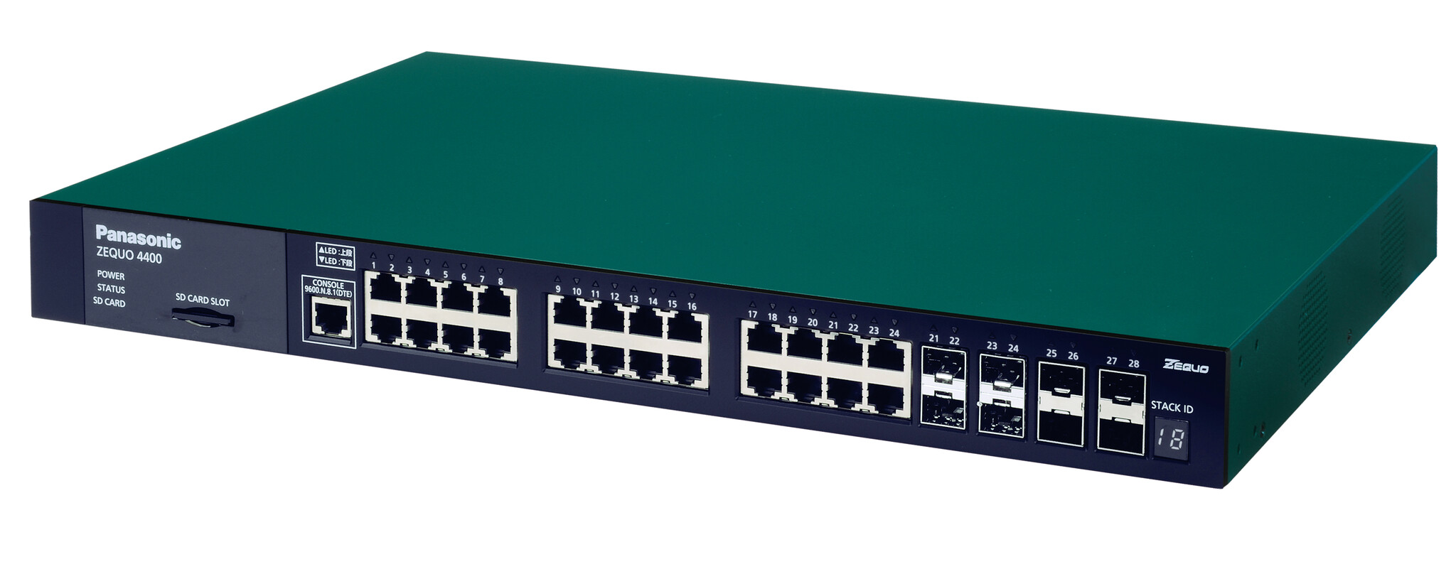 スタック接続により大規模ネットワークの構築も可能 ボックス型ハイエンドスイッチ Zequo ゼクオ シリーズ 2機種を新発売 パナソニックのプレスリリース