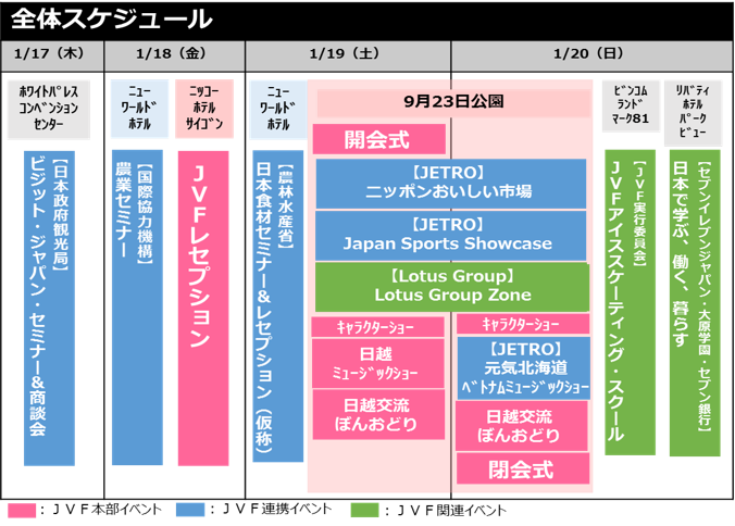 第6回 ジャパン ベトナム フェスティバル ベトナム ホーチミン市にて日越両国が 手と手をとって 開催 Japan Vietnam Festival 実行委員会のプレスリリース
