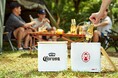 コロナビールとコールマンの初のコラボレーションが実現。コロナビール×コールマン「キャンプコンテナ」付、コロナビール瓶 12本セットを9月中旬より全国の量販店にて販売