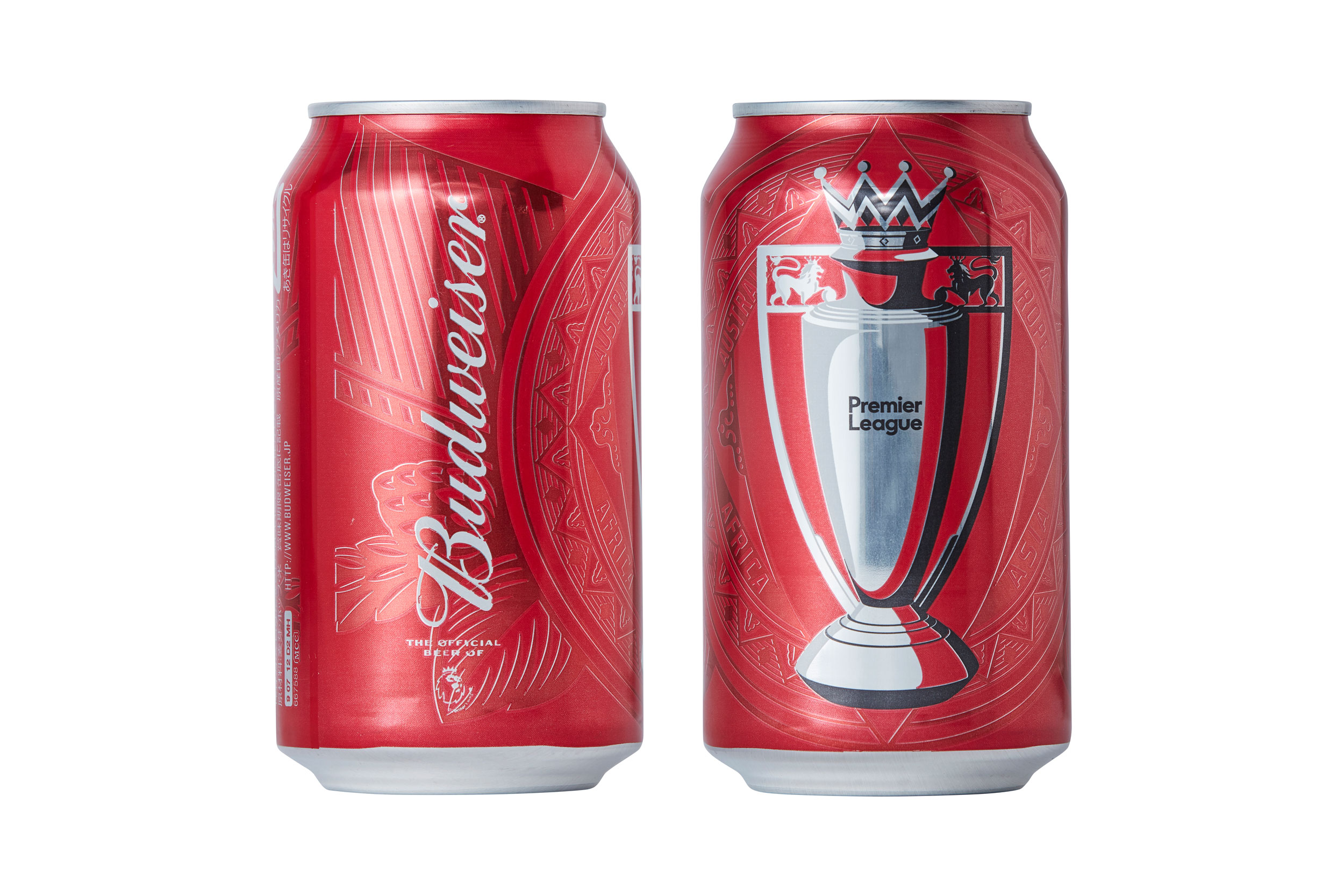 プレミアムラガービールbudweiser バドワイザー イングランド プレミアリーグ とのコラボレーションデザイン缶が数量限定で登場 アンハイザー ブッシュ インベブ ジャパン株式会社のプレスリリース