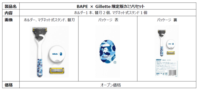 BAPE Gillette エイプ ジレット２台セット