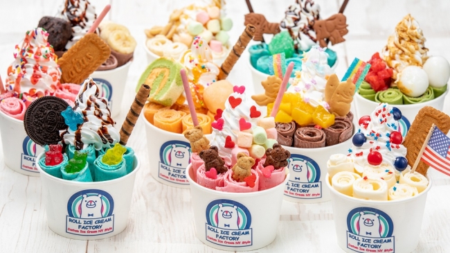 日本初のロールアイス専門店 Roll Ice Cream Factory ロールアイス クリームファクトリー 4号店が愛知 名古屋市中区栄の ラシック Lachic に6月28日オープン 株式会社トレンドファクトリーのプレスリリース