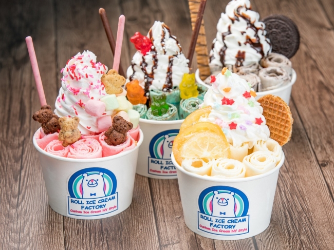 ロールアイス専門店「ロールアイスクリームファクトリー」が百貨店催事 