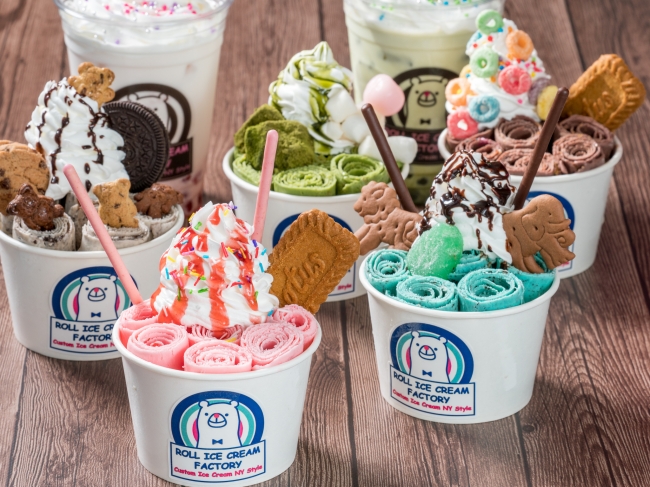 原宿で大人気のアイスクリーム店「ロールアイスクリームファクトリー」
