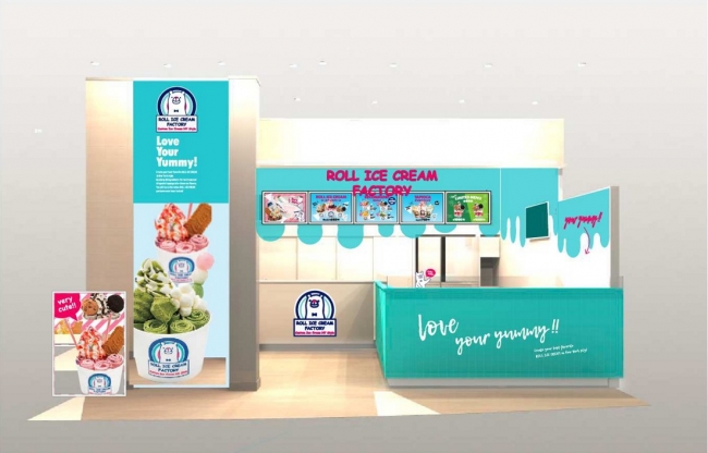 「ロールアイスクリームファクトリー」初の海外店舗が台湾に誕生！