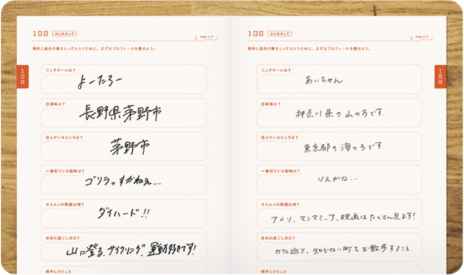 顔も名前も知らなくてもカップル成立率50 交換日記で婚活キャンペーン 結日記 ゆいにっき 第３弾 ３地域に拡大して参加者募集を本日スタート Cnet Japan