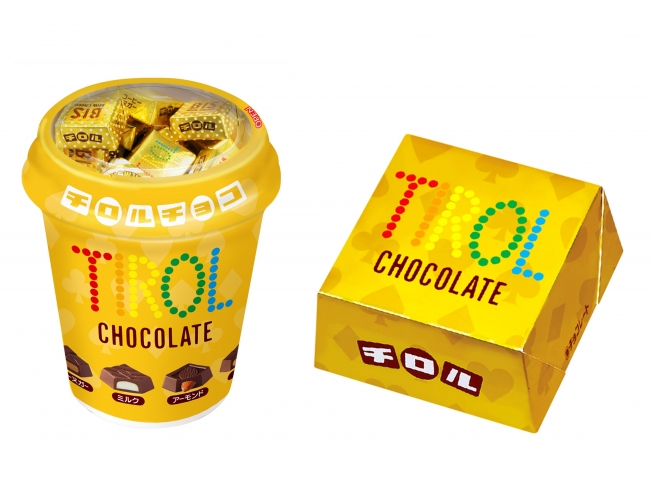 新商品 チロルチョコ ゴールドカップ ビッグチロル ゴールド を発売 チロルチョコ株式会社のプレスリリース