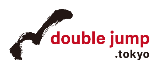 double jump.tokyo株式会社のロゴ