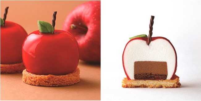 本物より可愛い コロンとした赤りんごケーキが話題に ジローレストランシステム株式会社のプレスリリース