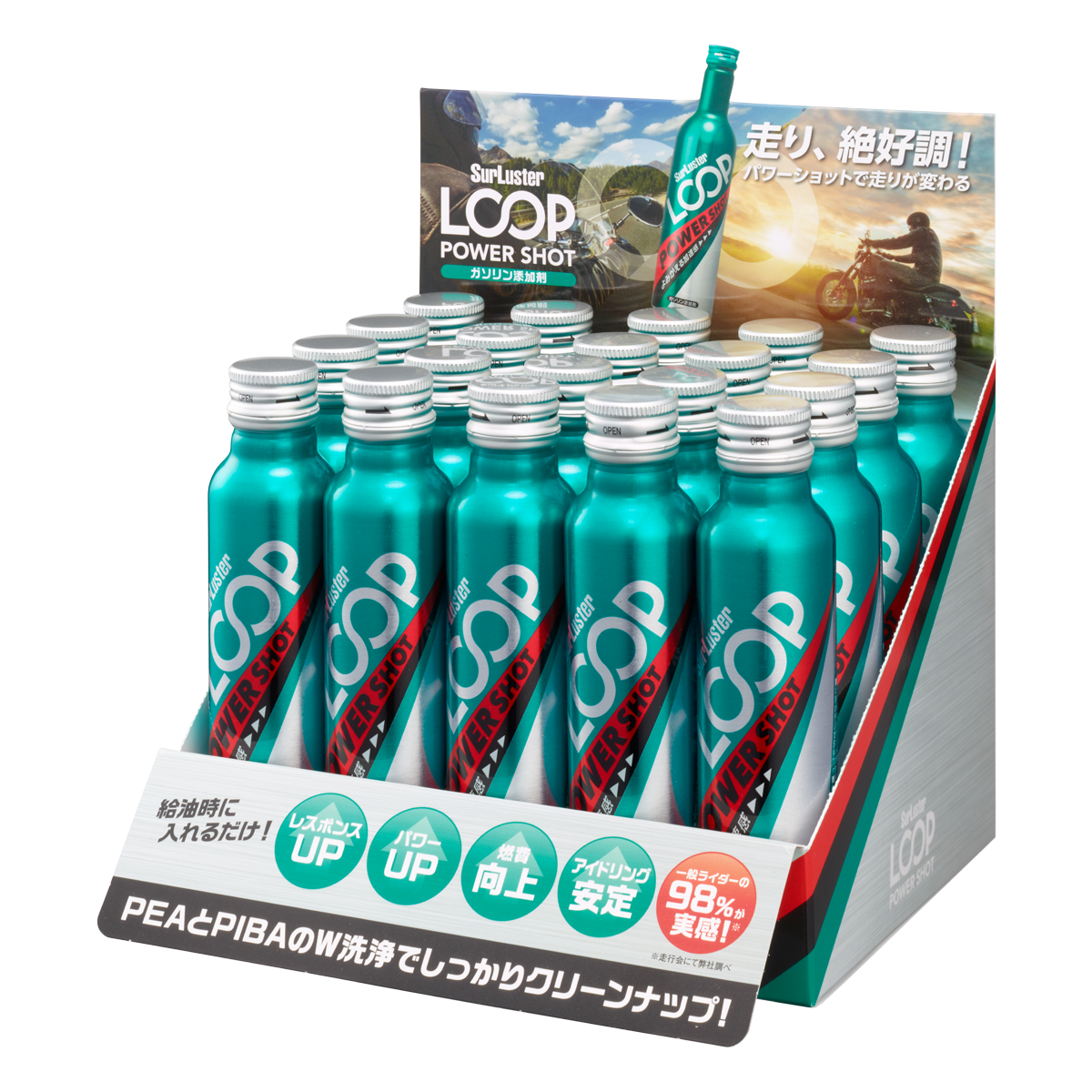 シュアラスター ガソリン添加剤 LOOP パワーショット - 1