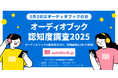 【3月3日はオーディオブックの日】オーディオブック認知度は59%、利用経験は2年で6割増