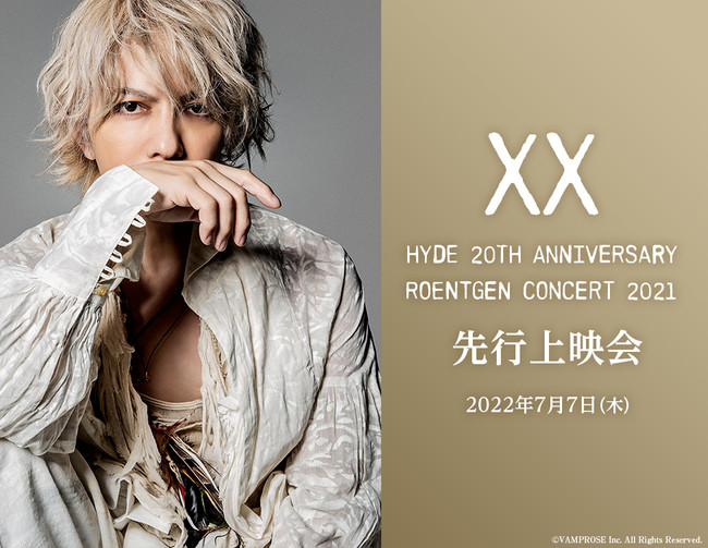 HYDE/20th　Concert　ROENTGEN　Anniversary　…-