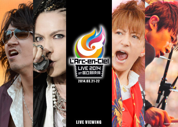 L'Arc~en~Ciel    LIVE 2014 at 国立競技場