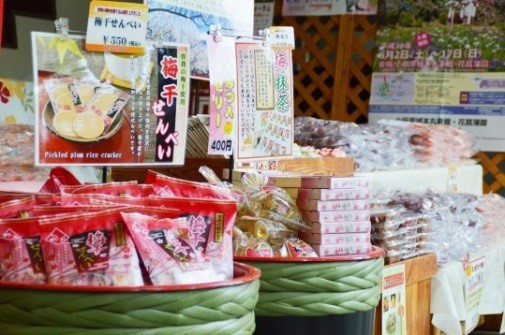 梅のお土産販売 ※商品イメージ 梅のお土産販売 ※商品イメージ