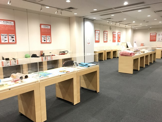 無料の防災体験学習施設「そなエリア東京」内、防災学習ゾーン 無料の防災体験学習施設「そなエリア東京」内、防災学習ゾーン