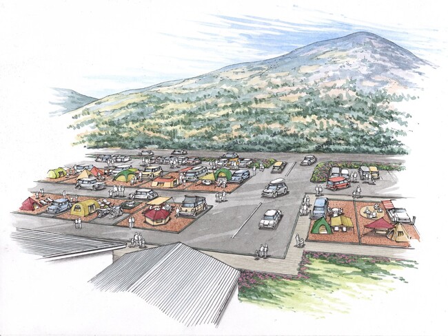 ジオグランピング、ドッグラン付ジオグランピング、オートキャンプ等、多彩なキャンプサイトをご用意 ※イメージ ジオグランピング、ドッグラン付ジオグランピング、オートキャンプ等、多彩なキャンプサイトをご用意 ※イメージ