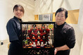 《お雛さまお借りします》 おふろcafe 白寿の湯にて、タンスに眠るお雛さまに晴れ舞台をご用意するひなまつりイベント