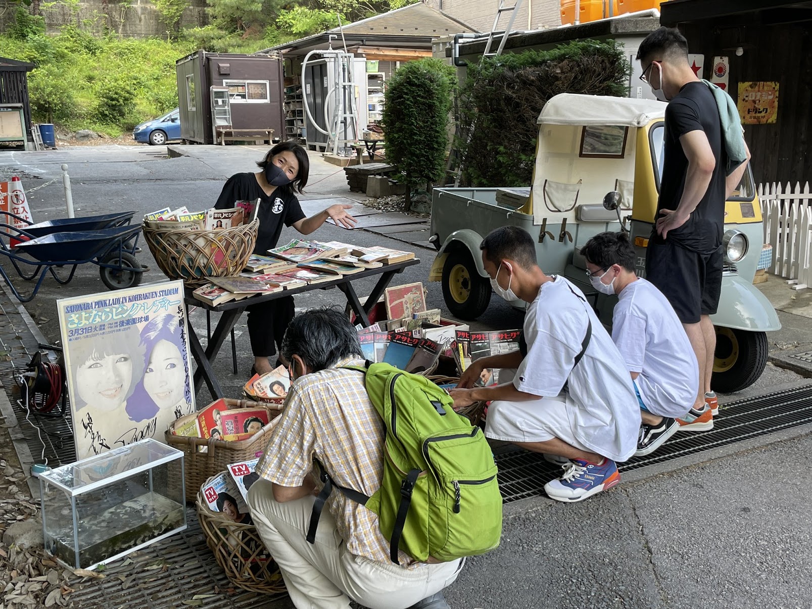 昭和レトロな温泉銭湯玉川温泉が古物商として「昭和レトロ」なアイテム