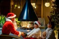 熊谷のおふろ屋さんに週末サンタがやってくる! クリスマスバージョンのパレードを開催。おふろcafe ハレニワの湯「ハレニワ de クリスマス」