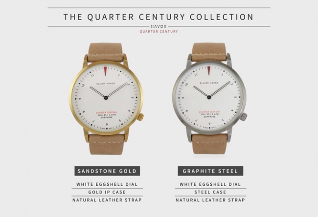 25年保証。安価ながらもデザインと品質を兼ね備えた腕時計が日本初上陸 