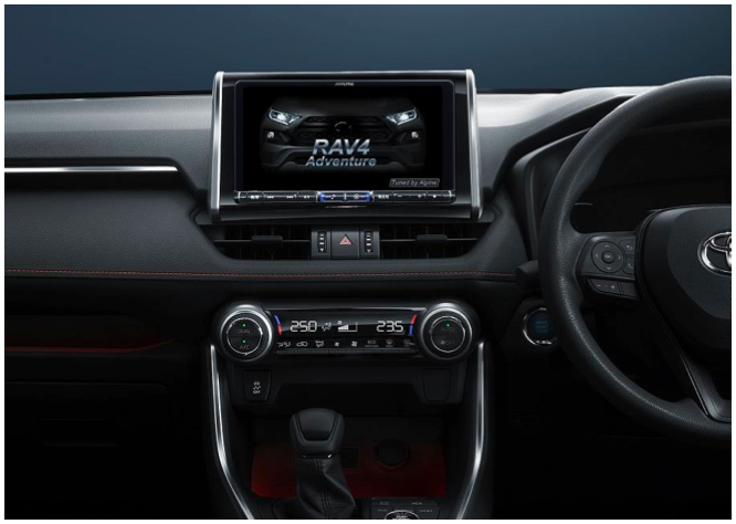 話題の SUV 向けに大画面カーナビが登場 トヨタ・RAV4専用ビッグ X を 