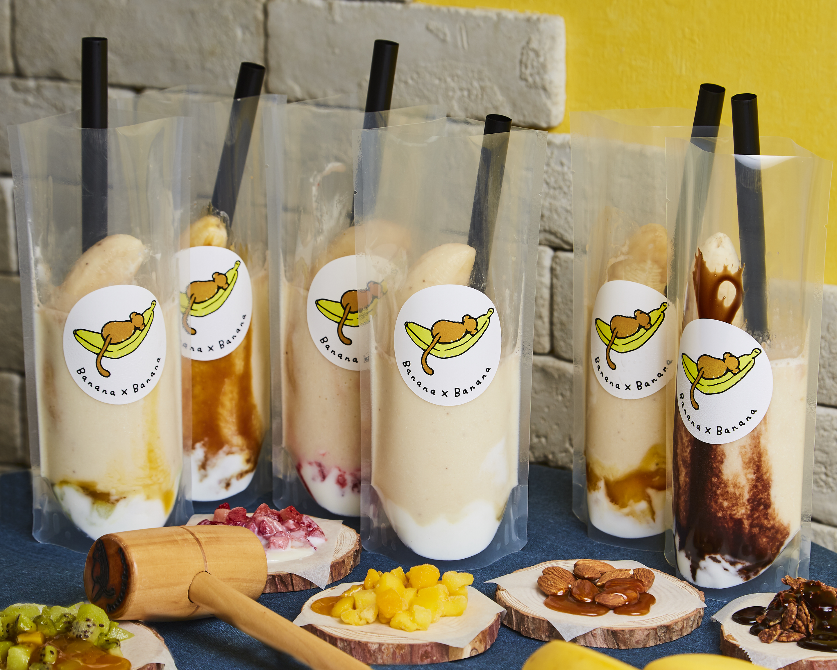 バナナを叩いてストレス発散 バナナジュース専門店 Banana Banana Shibuya109店がオープン 株式会社genda Sega Entertainmentのプレスリリース