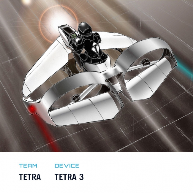 デバイス：teTra 3 