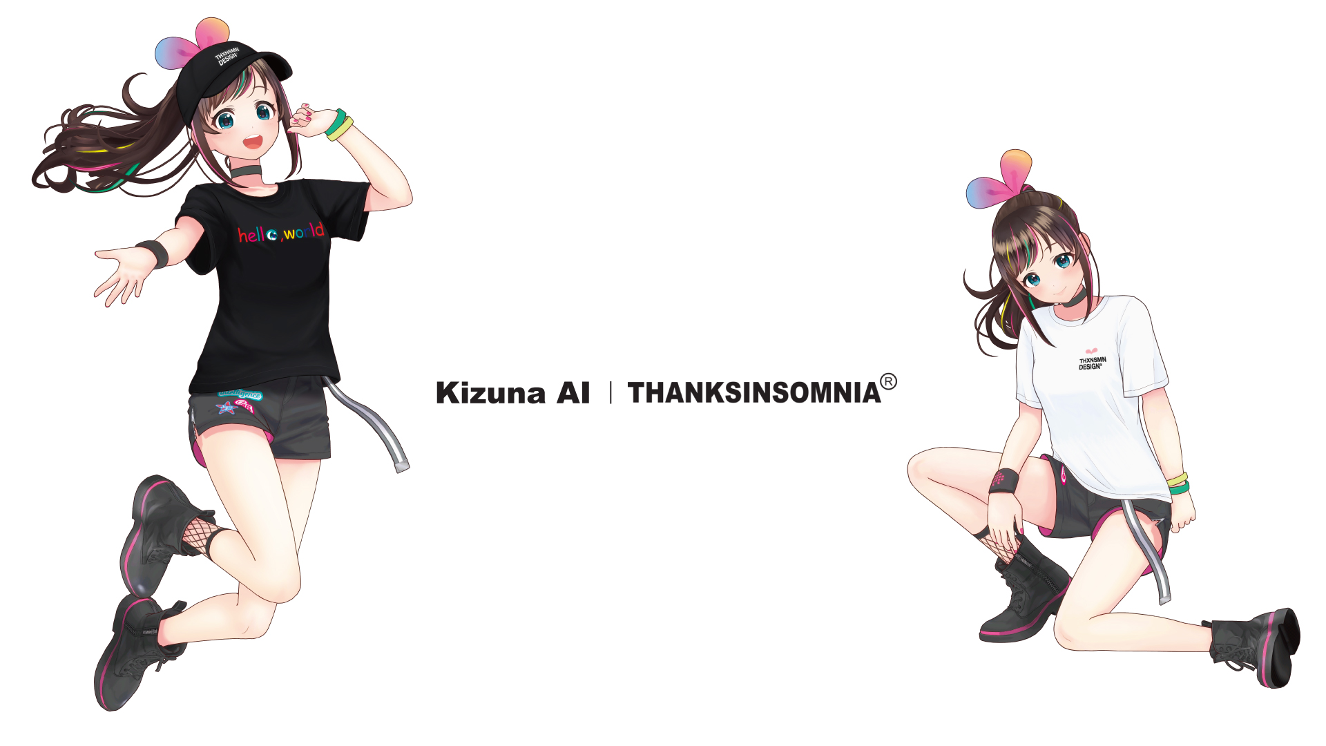 バーチャルタレントkizuna Aiとインドネシアの人気ブランド Thanksinsomniaが待望のコラボレーション Kizuna Aiのコラボアイテ ムが60 にて限定販売開始 60 Inc のプレスリリース