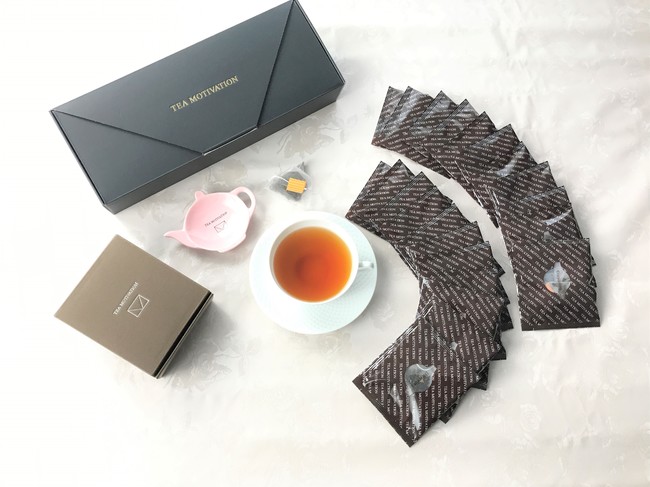 Tea Motivation 紅茶ギフトセット22包入ティーバッグレスト ピンク 付 10 15新発売 株式会社タチバナ産業のプレスリリース