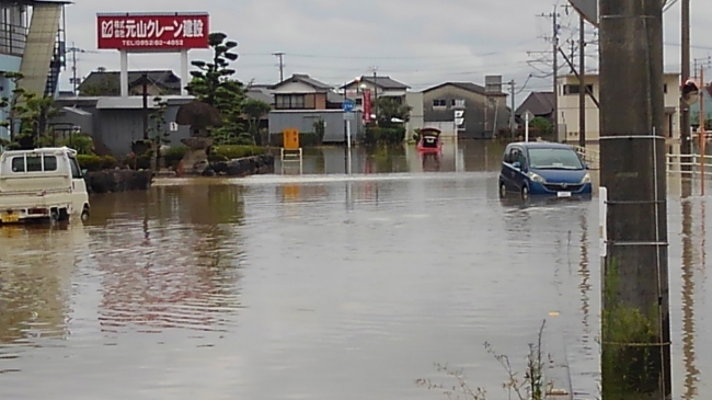 孤立している順天堂病院付近