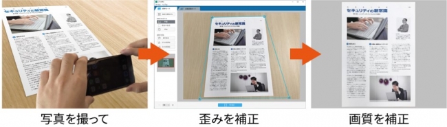 画像の歪みを簡単に補正するソフトの最新版 ピタリ四角 5 ソースネクスト株式会社のプレスリリース