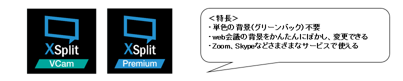 Web会議の背景をaiで変えるソフト Xsplit Vcam Xsplit Premium ソースネクスト株式会社のプレスリリース