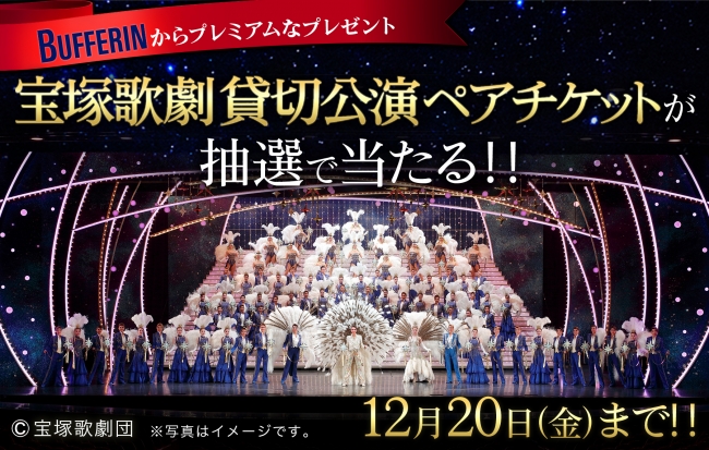 宝塚歌劇 新トップコンビお披露目公演。ペアチケットが計200組400名様 
