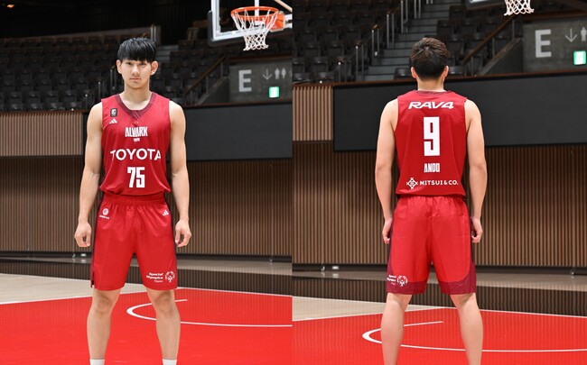 B.LEAGUE2023-24シーズン「adidas ALVARK FAN ユニフォーム」デザイン