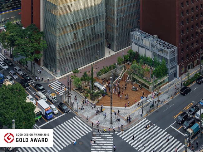 都会の中の実験的な「変わり続ける公園」 Ginza Sony Parkが2019年度グッドデザイン賞で「グッドデザイン金賞」を受賞！